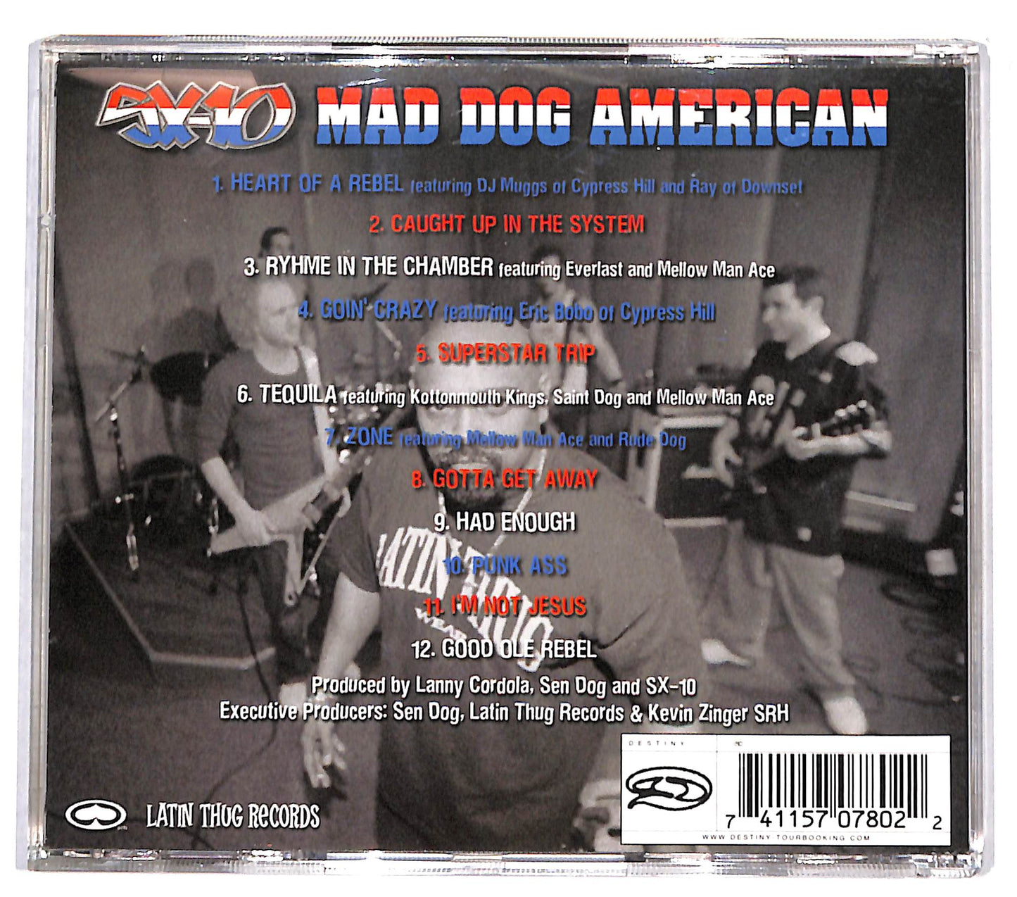 EBOND SX-10 - Mad Dog American CD CD132353