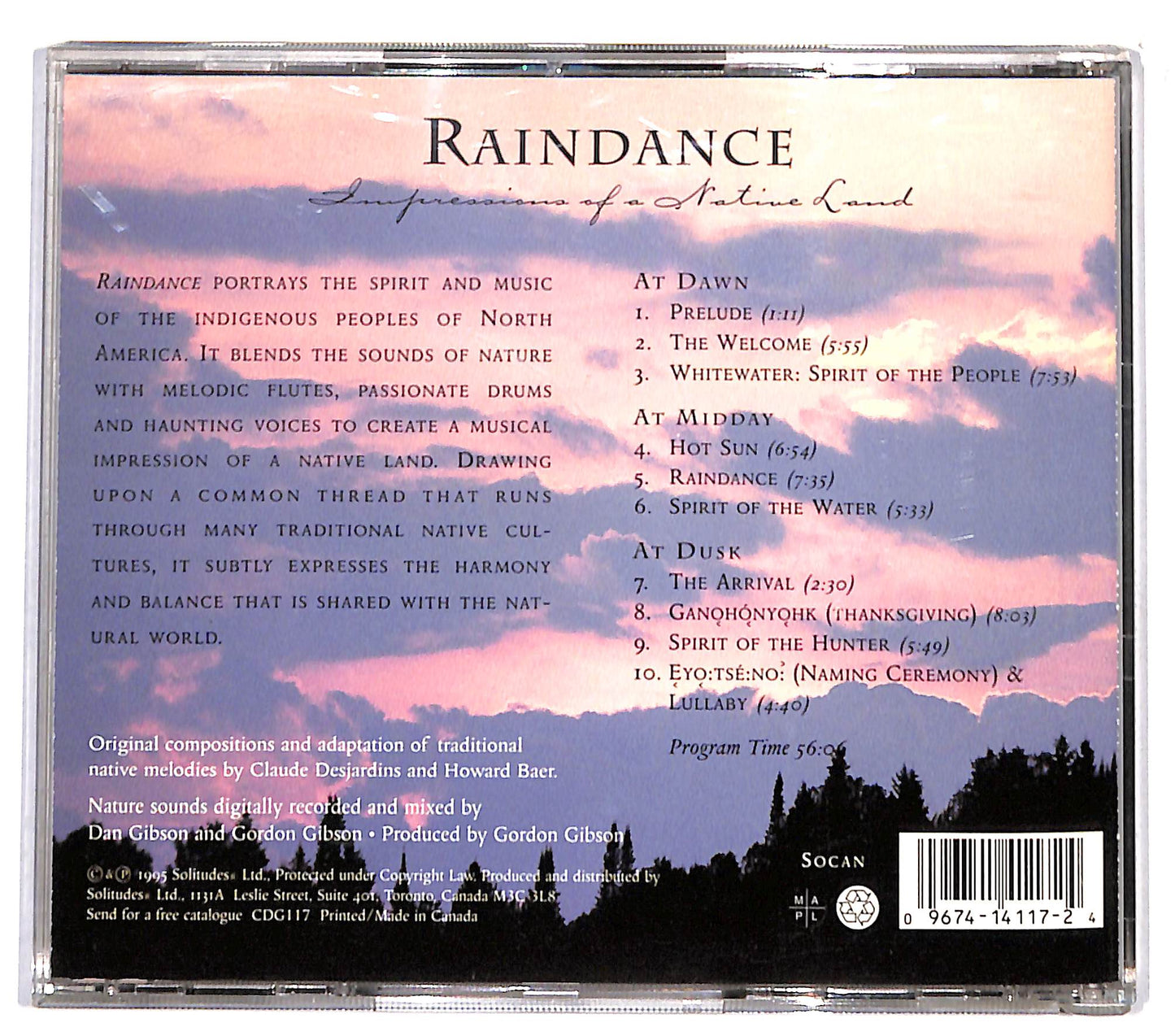 EBOND Dan Gibson - Raindance - Impressions Of A Native Land CD CD132415