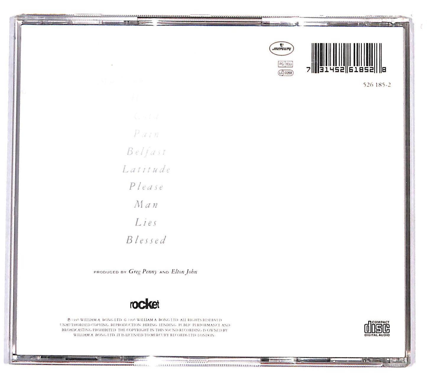 EBOND Elton John - Made In England CD CD132425