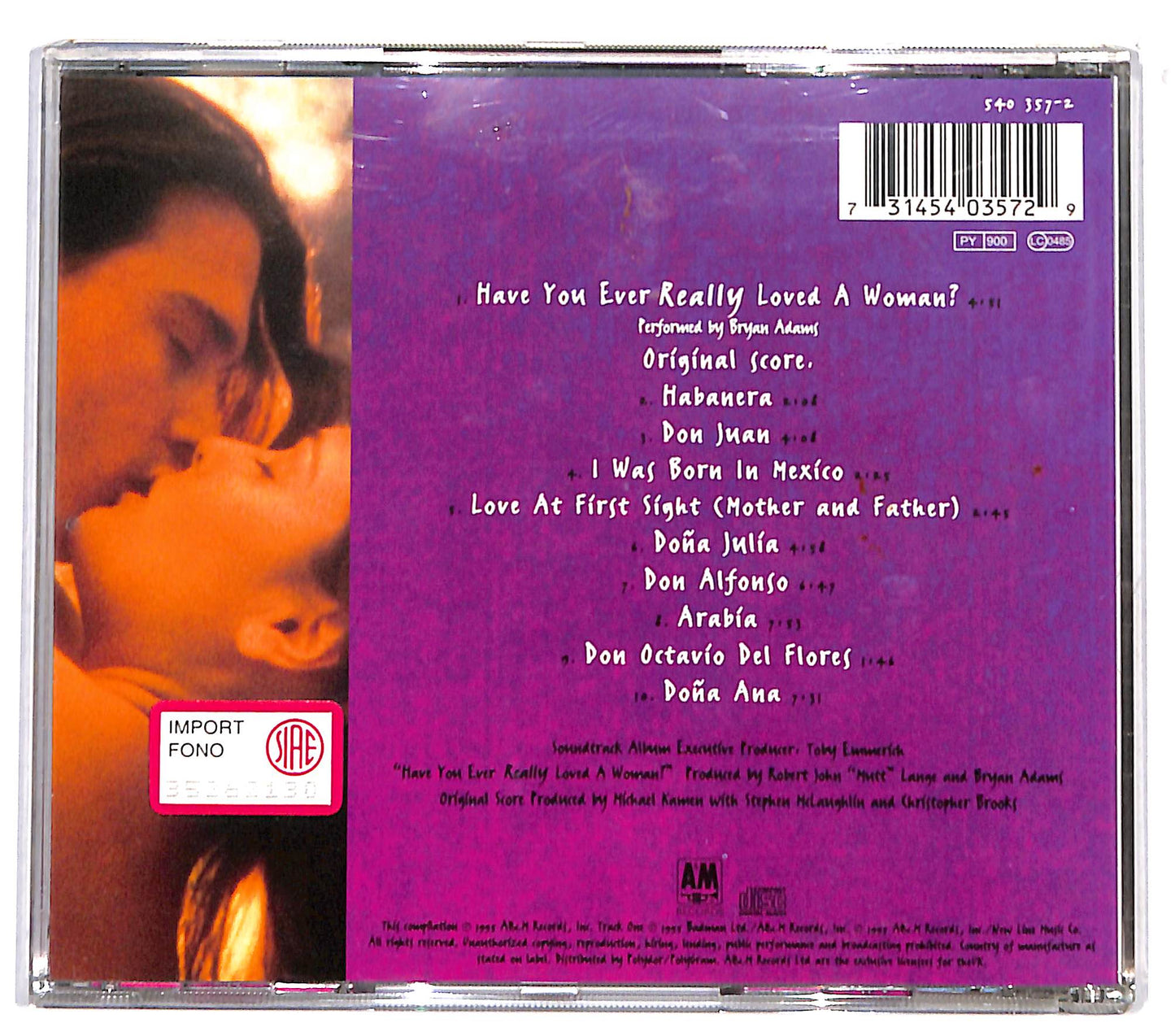 EBOND Michael Kamen - Don Juan DeMarco CD CD132427