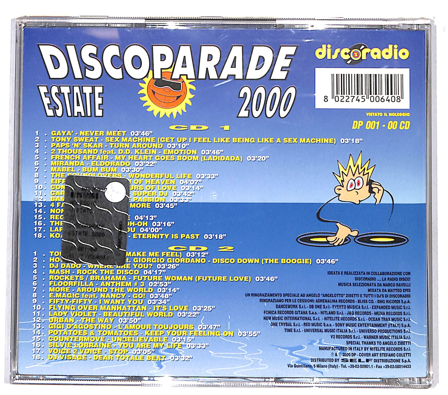 EBOND Various - Discoparade Estate 2000 CD CD132431
