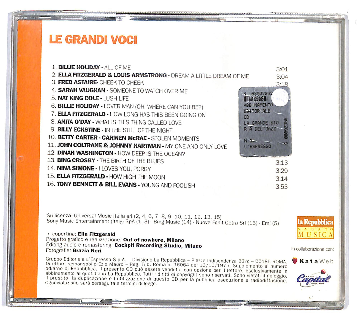 EBOND Various - Le Grandi Voci CD CD132506
