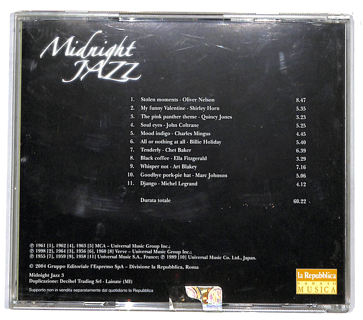 EBOND Various - Midnight Jazz CD CD132511