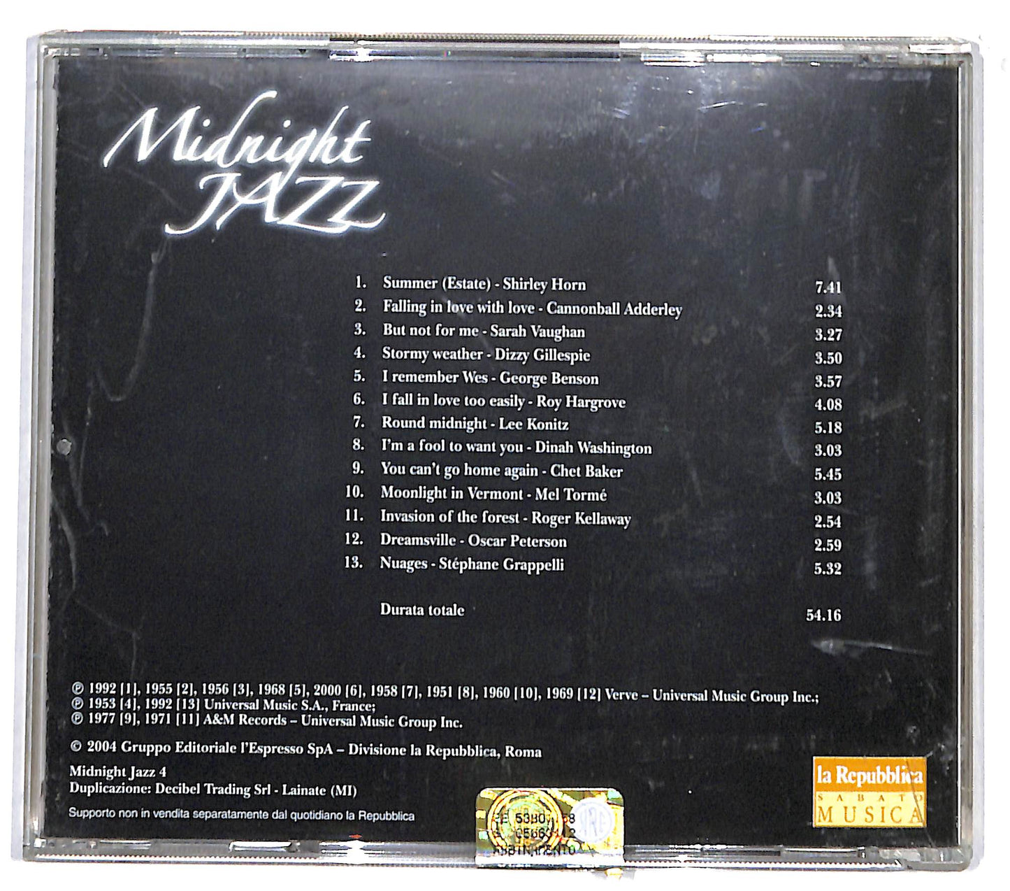 EBOND Various - Midnight Jazz vol 4 CD CD132517