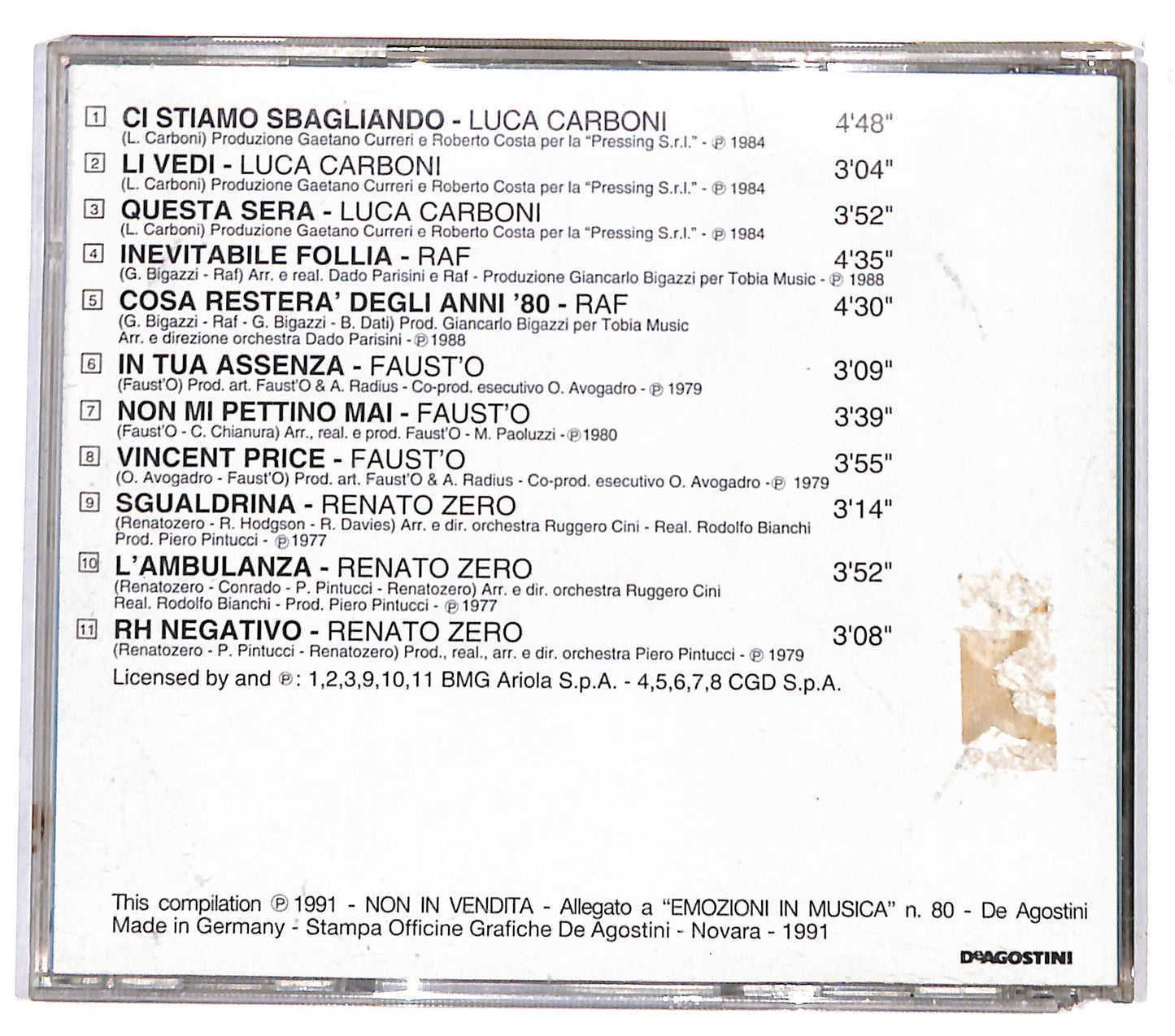 EBOND Various - Inevitabili Follie CD CD132527