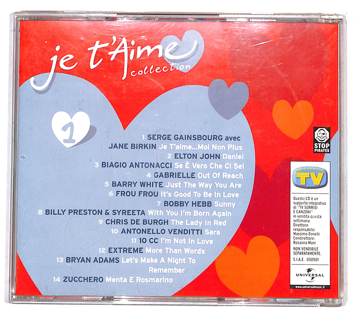 EBOND Various - Je T'Aime Collection 1 CD CD132546