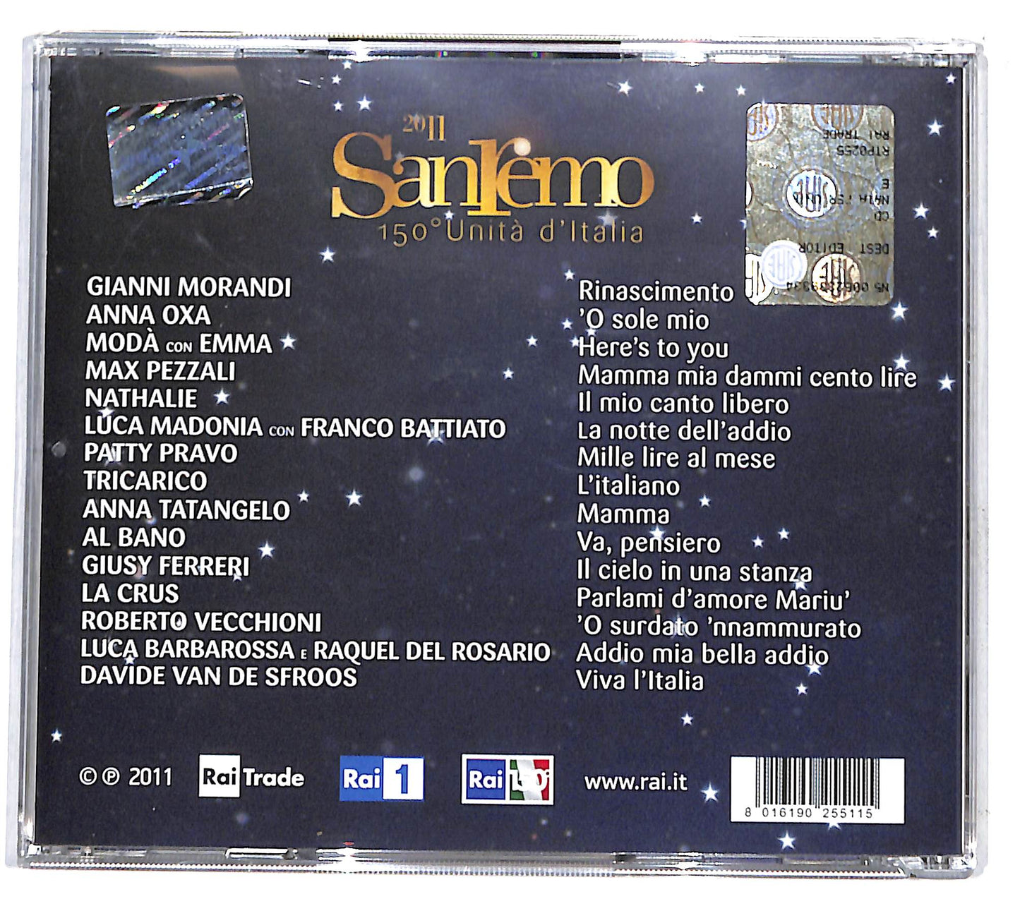 EBOND Various - Sanremo - Nata Per Unire CD CD132626