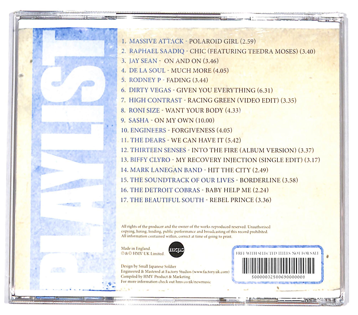 EBOND Various - Playlist: Volume 26 - October 2004 CD CD132648
