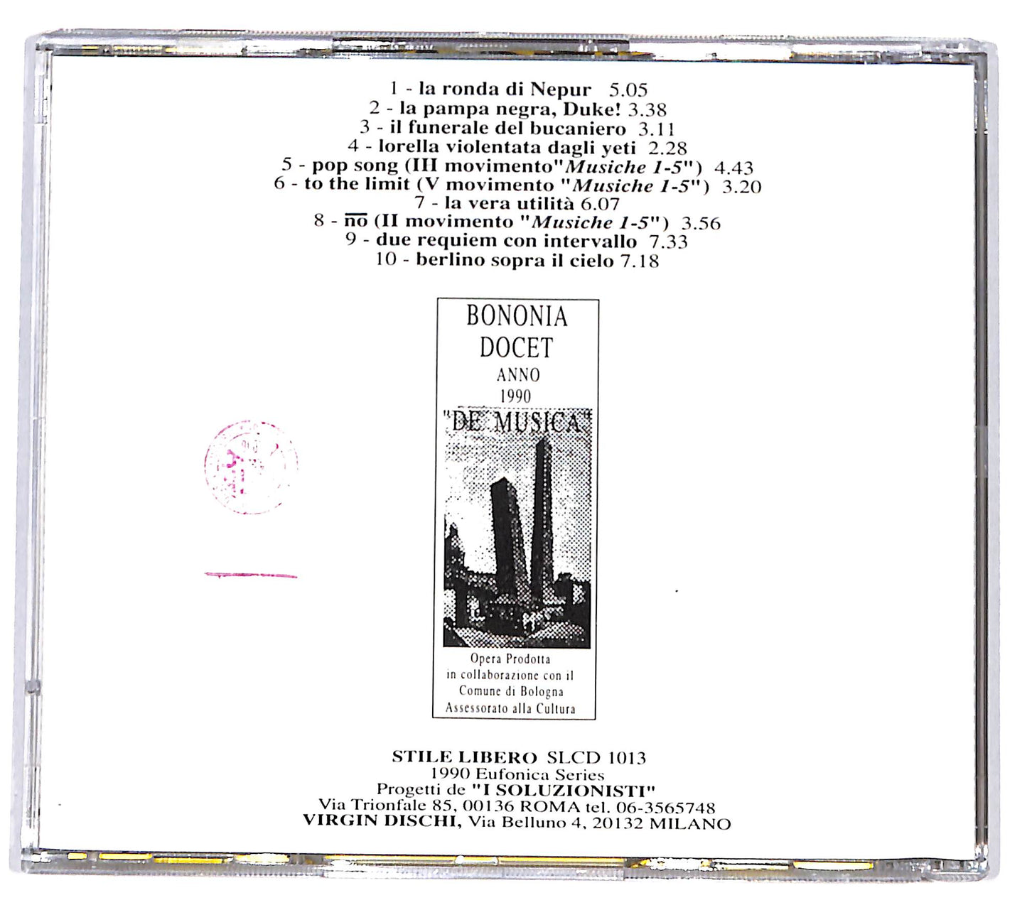 EBOND Marco Bertoni Enrico Serotti - Marco Bertoni Enrico Serotti CD CD132650