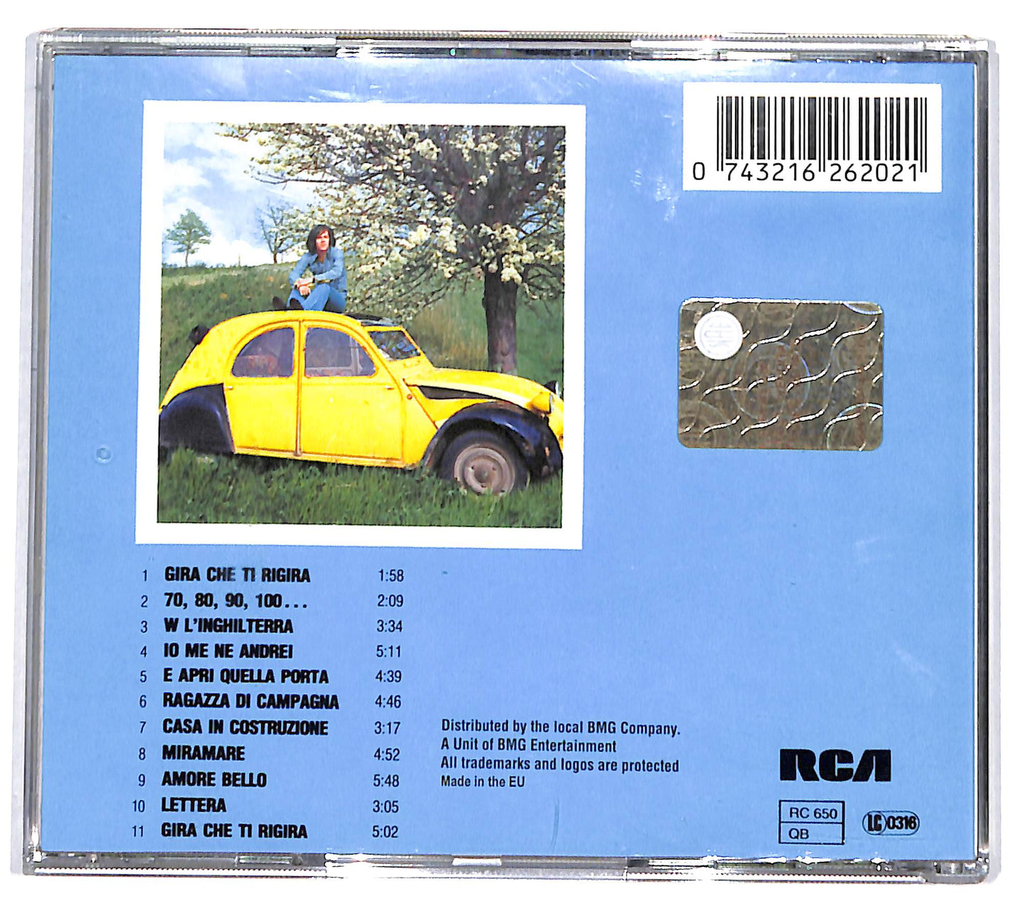 EBOND Claudio Baglioni - Gira Che Ti Rigira Amore Bello CD CD132662