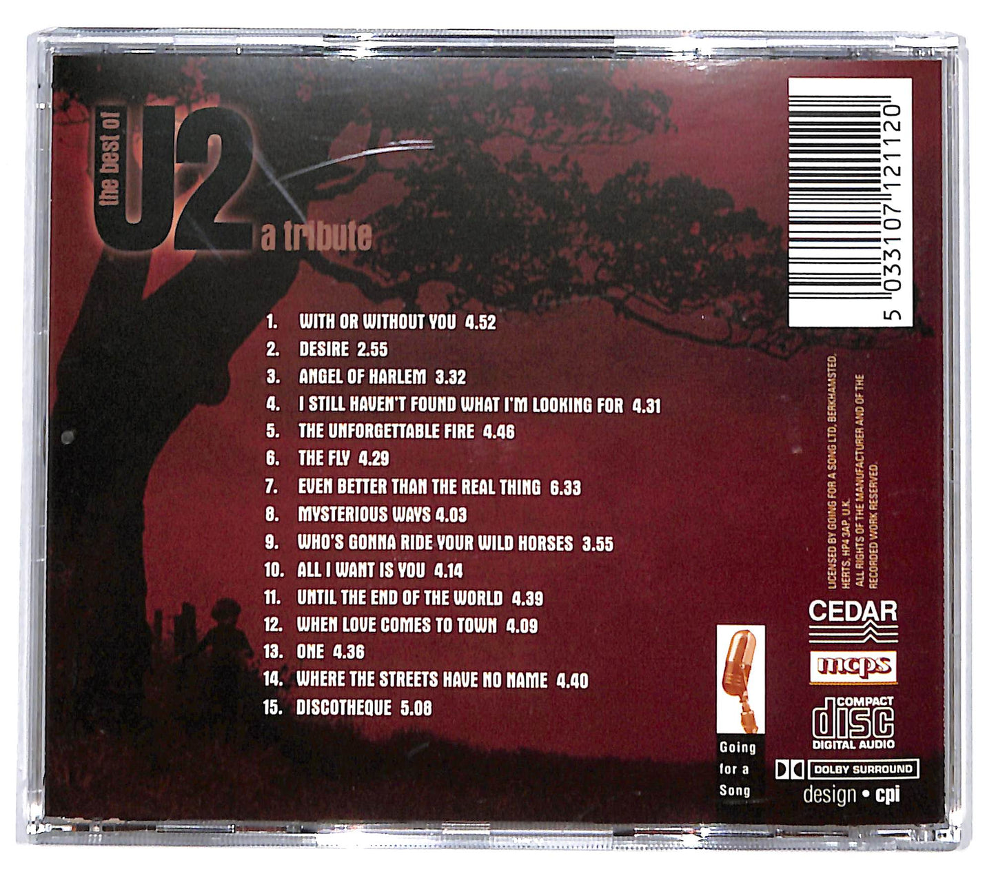 EBOND Studio 99 - The Best Of U2 - A Tribute CD CD132717