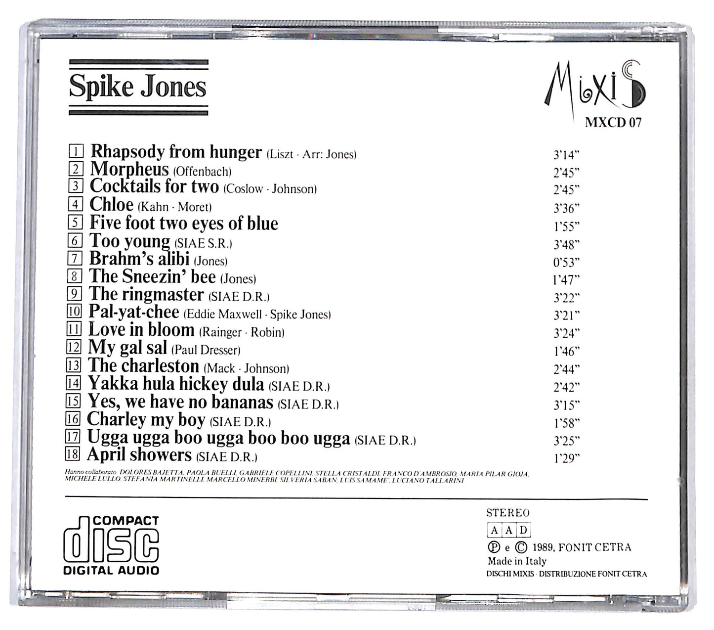 EBOND Spike Jones - Spike Jones CD CD132813