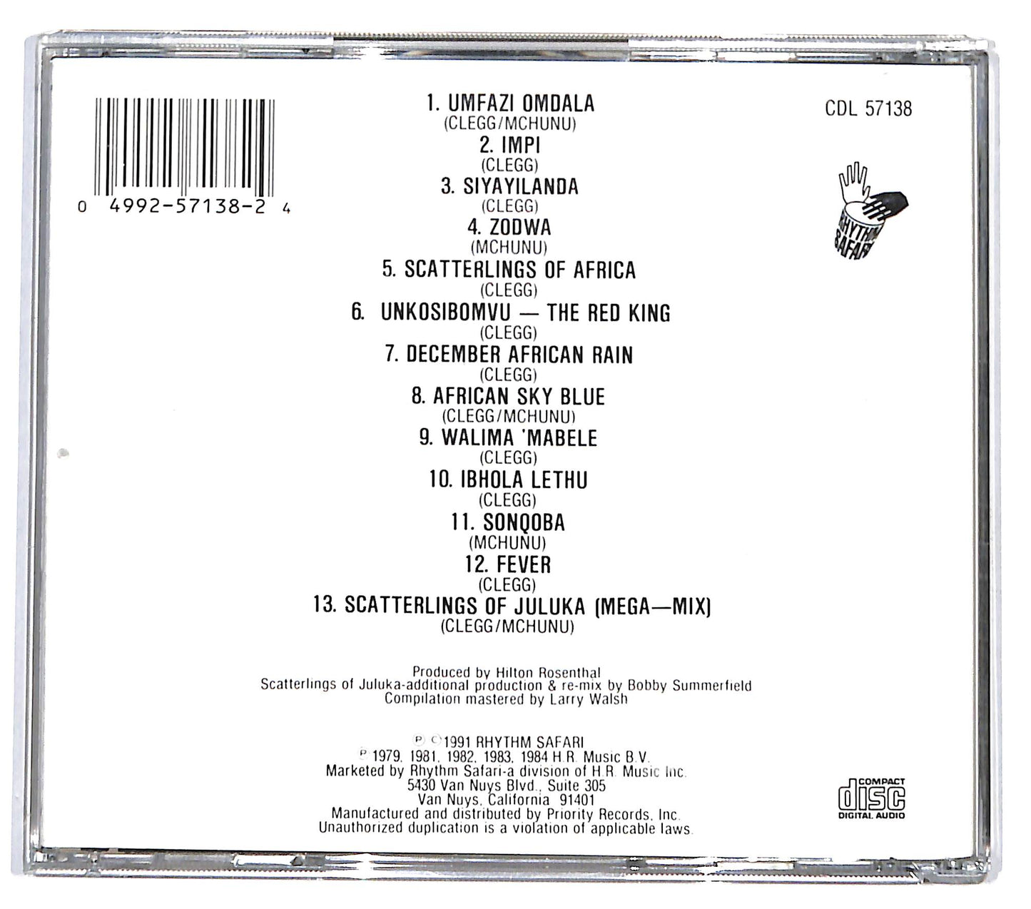 EBOND Juluka - The Best Of Juluka CD CD132822