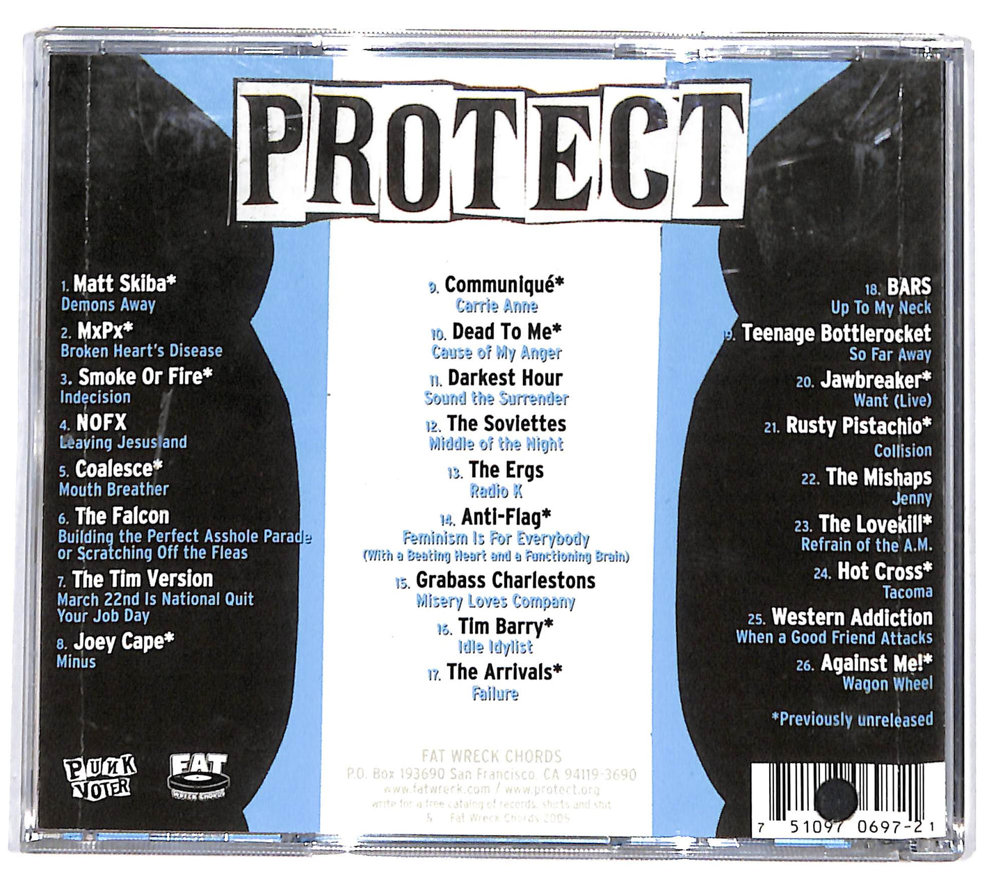 EBOND Various - Protect: A Benefit For The National CD CD132844