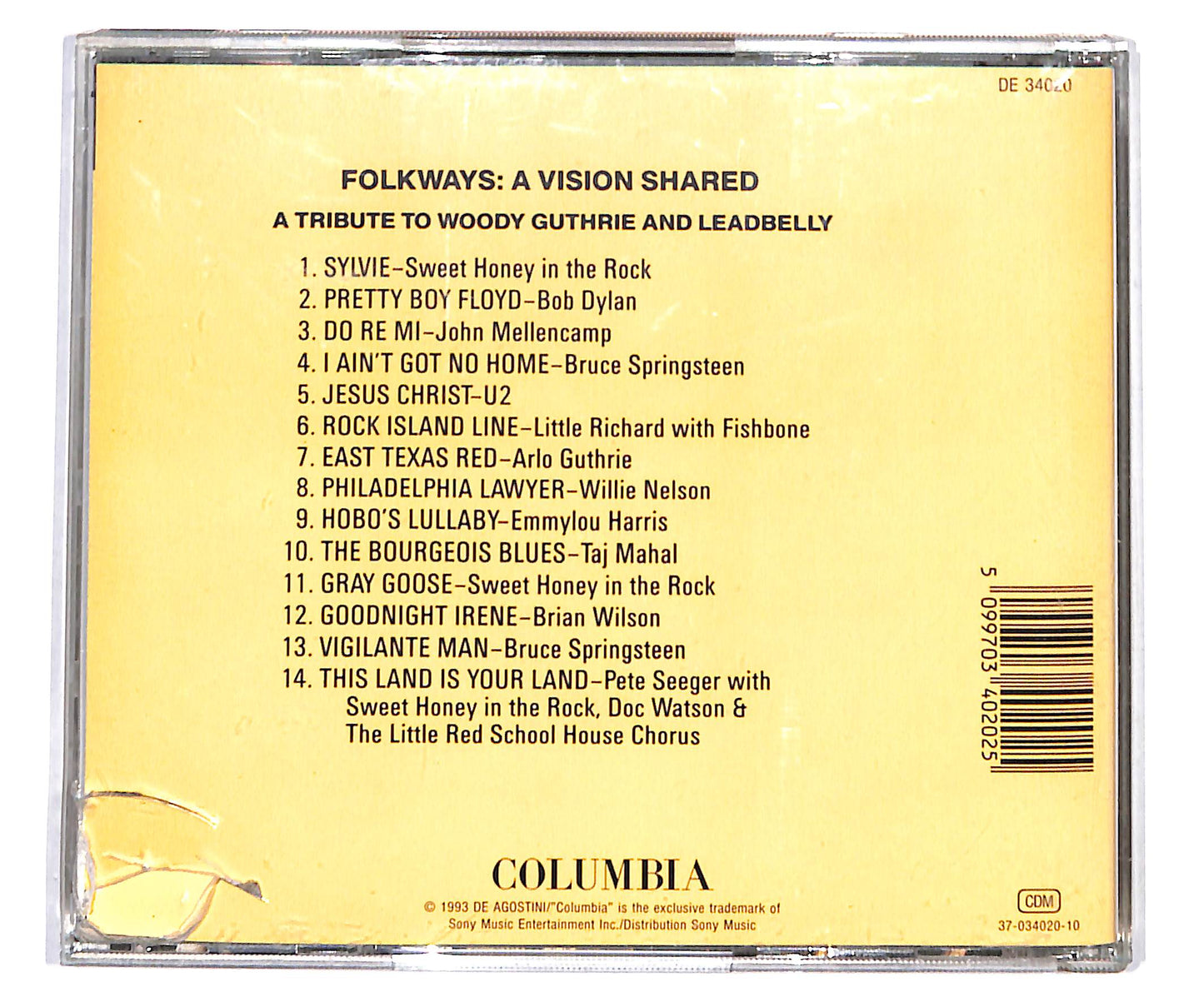 EBOND Folkways - A Vision Shared CD CD132916