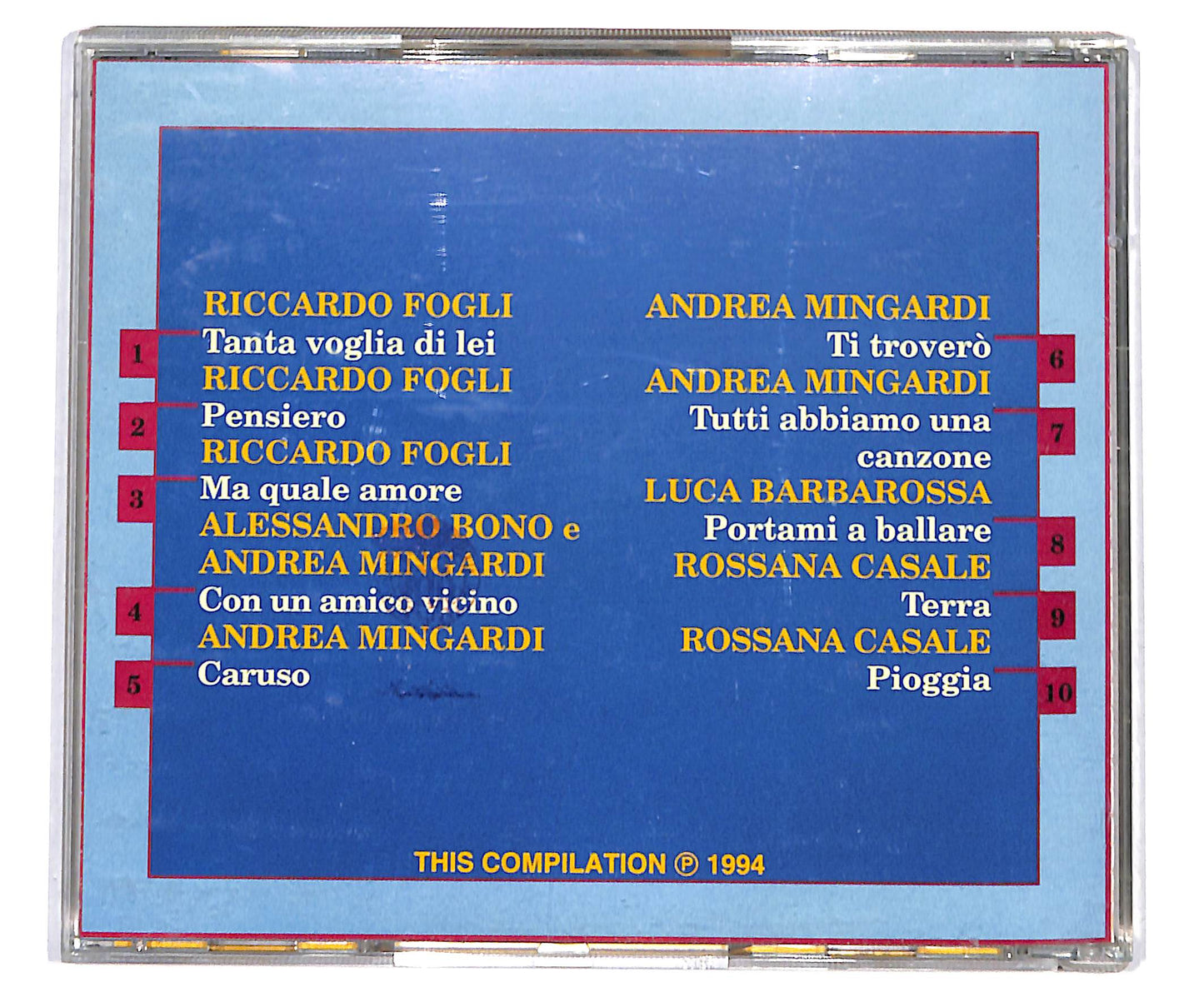 EBOND Various - Canzoni DI Terra, Canzoni DI Pioggia CD CD132929