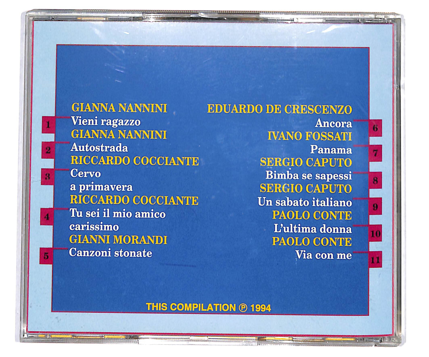 EBOND Various - 1981 - Sabati Italiani CD CD132947