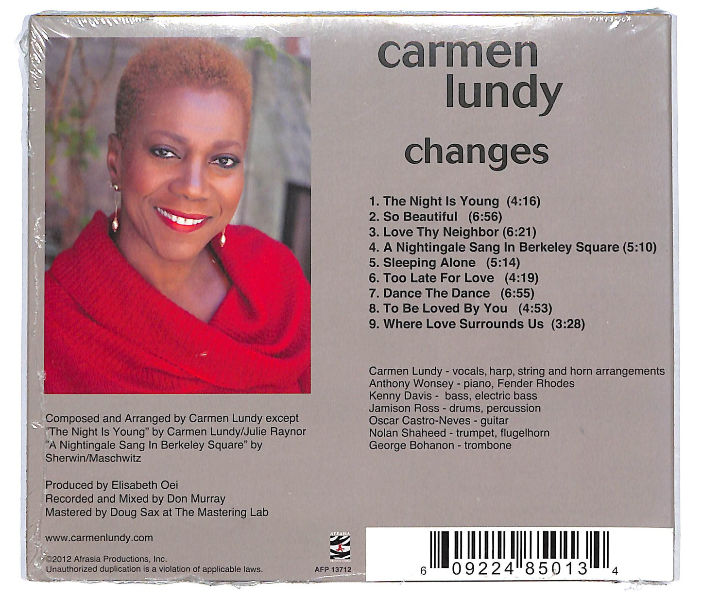 EBOND Carmen Lundy - Changes CD CD133003