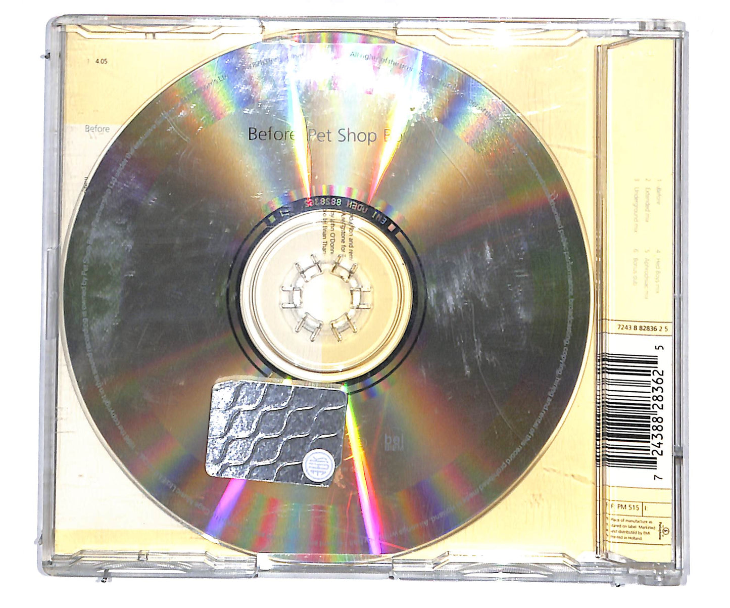 EBOND Pet Shop Boys - Before CD CD133344