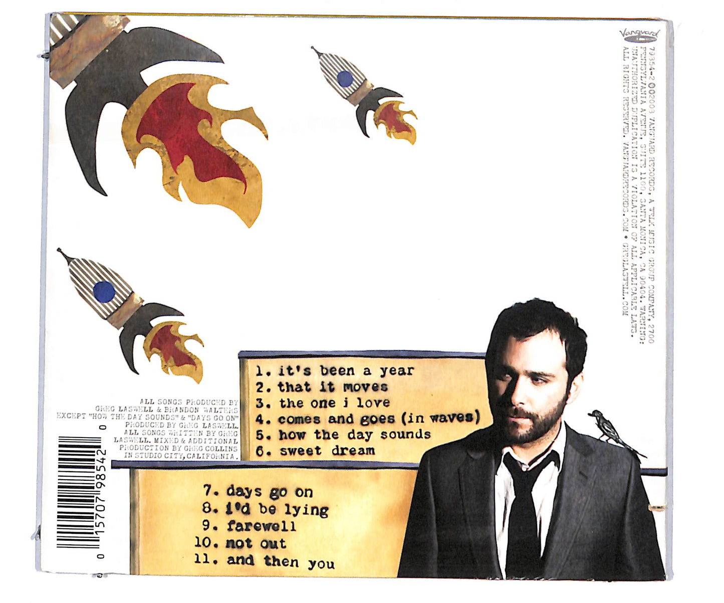 EBOND Greg Laswell - Three Flights From Alto Nido DIGIPACK CD CD133365