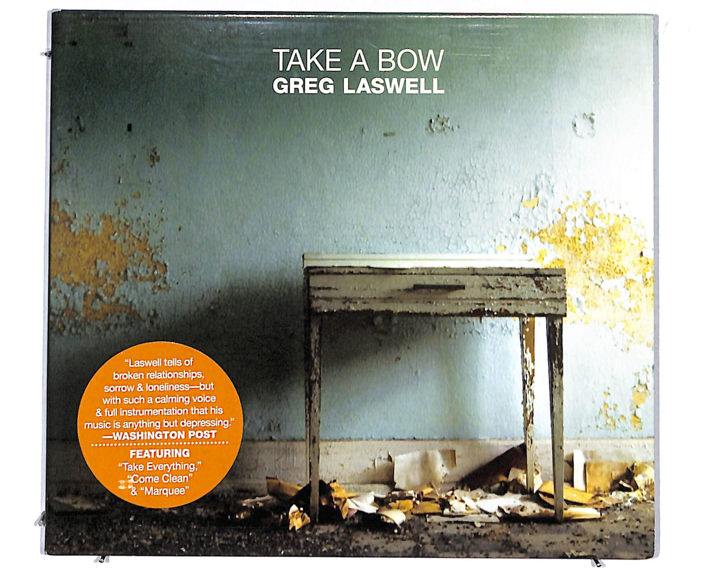 EBOND Greg Laswell - Take A Bow DIGIPACK CD CD133369