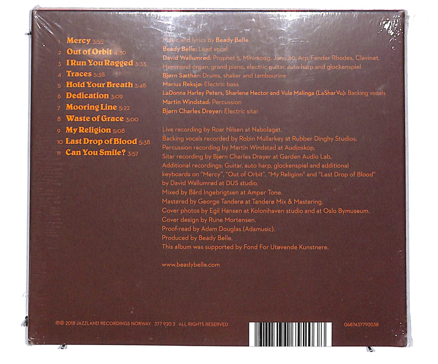 EBOND Beady Belle - Dedication DIGIPACK CD CD133426