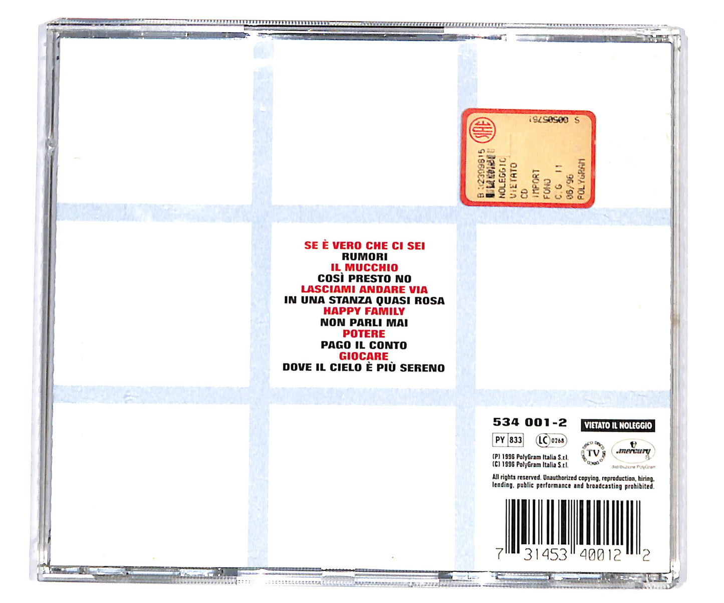 EBOND Biagio Antonacci - Il Mucchio CD CD133461