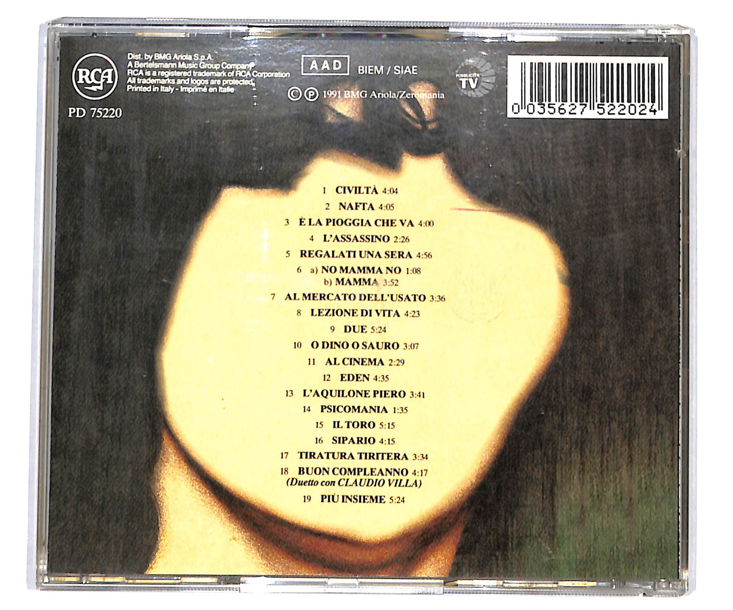 EBOND Renato Zero - La Coscienza Di Zero CD CD133462