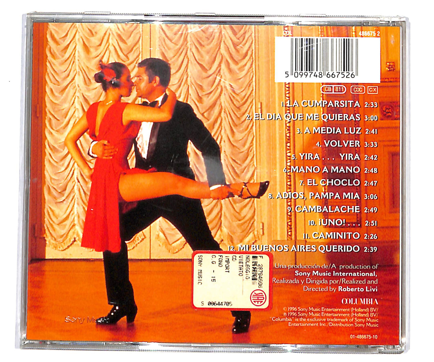 EBOND Julio Iglesias - Tango CD CD133501