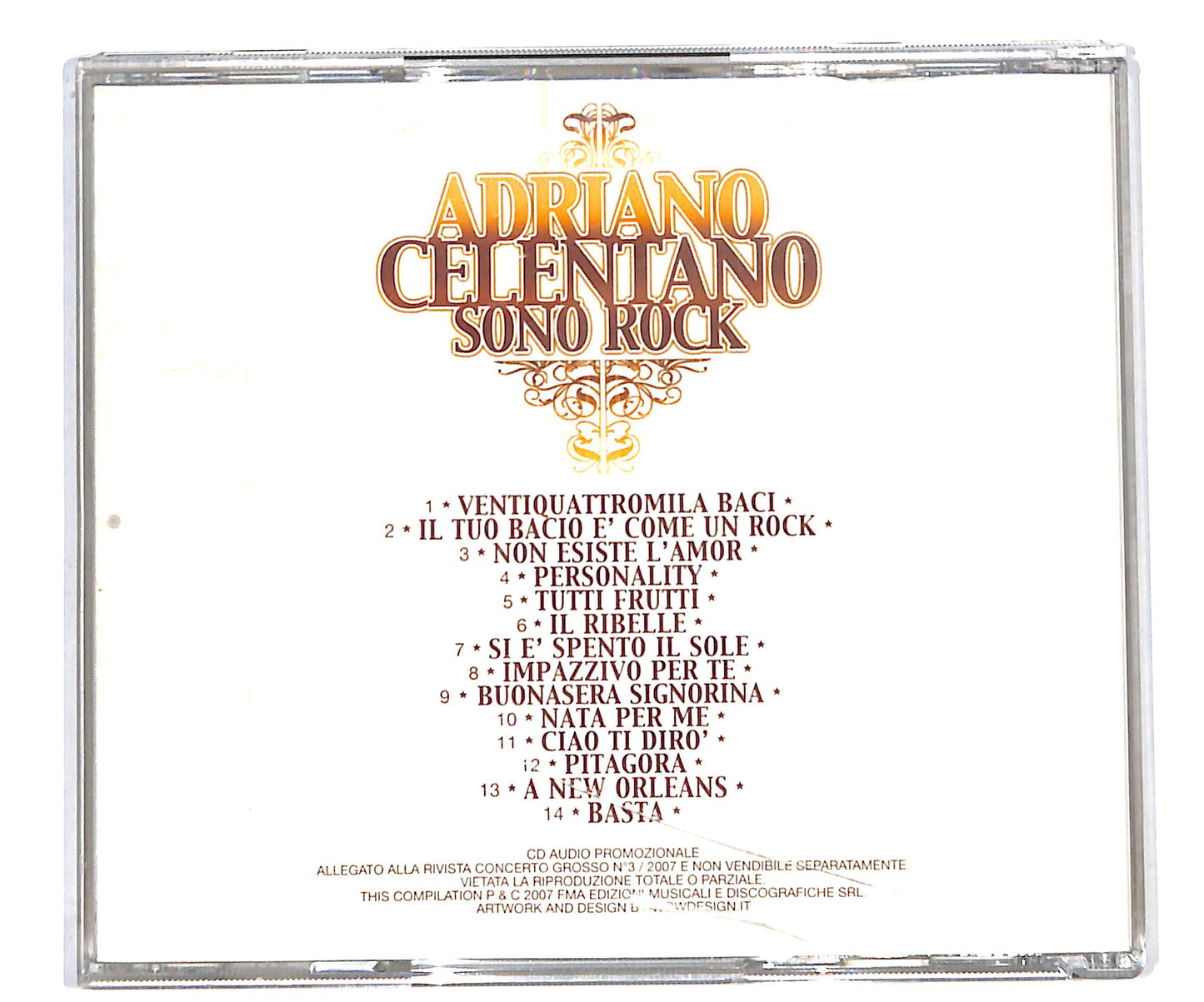 EBOND Adriano Celentano - Sono Rock EDITORIALE CD CD133516