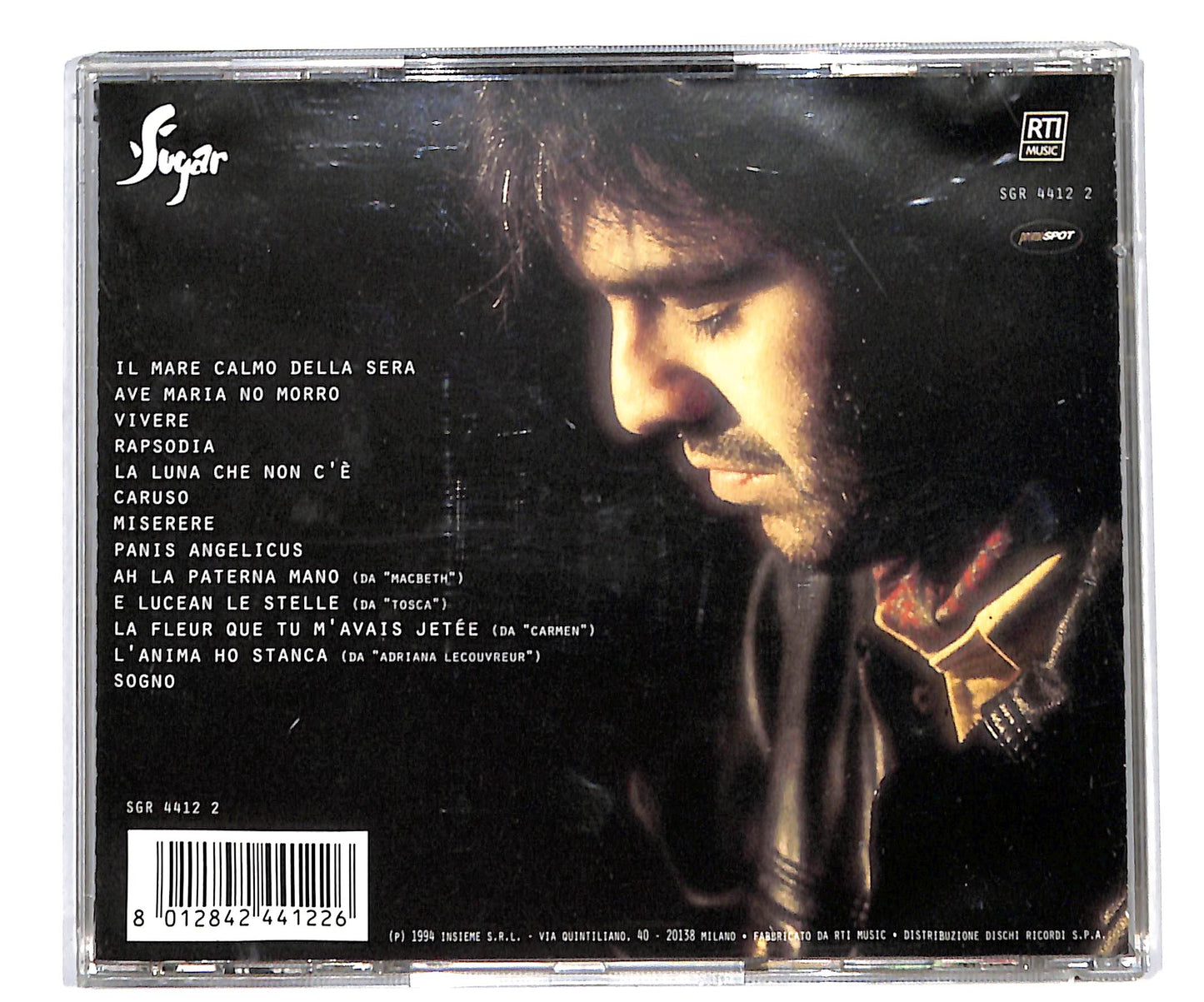 EBOND Andrea Bocelli - Il Mare Calmo Della Sera CD CD133523