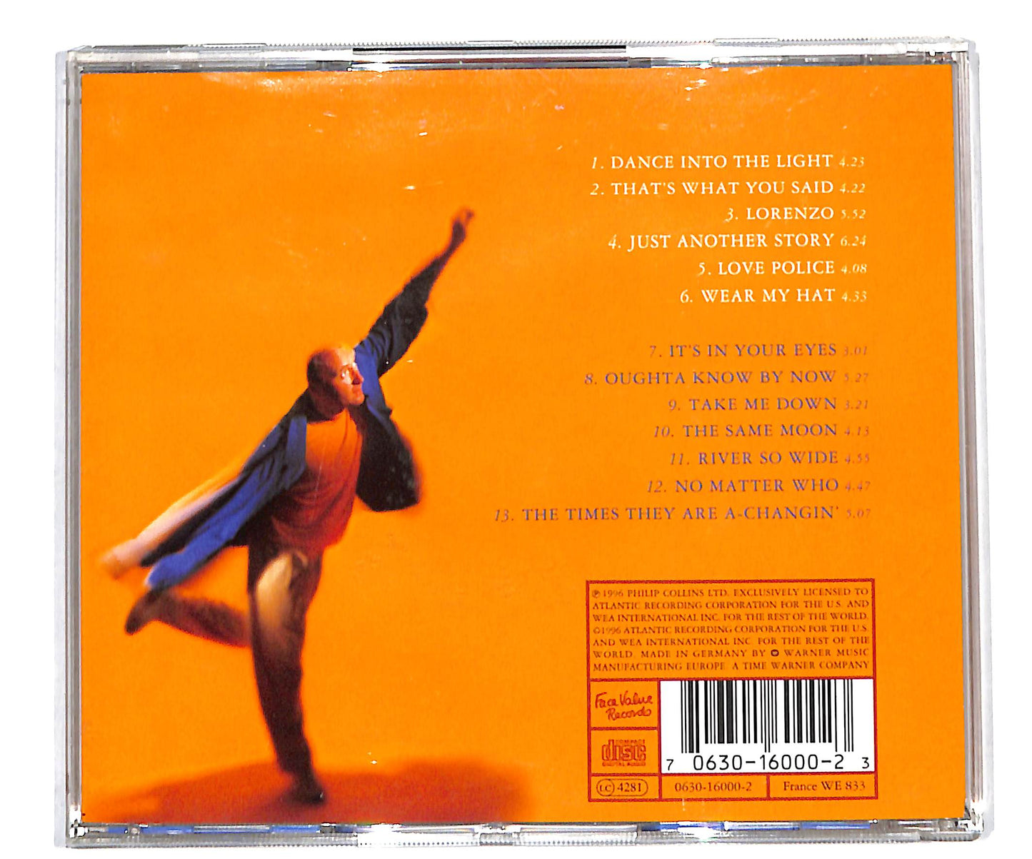 EBOND Phil Collins - Dance Into The Light CD CD133526