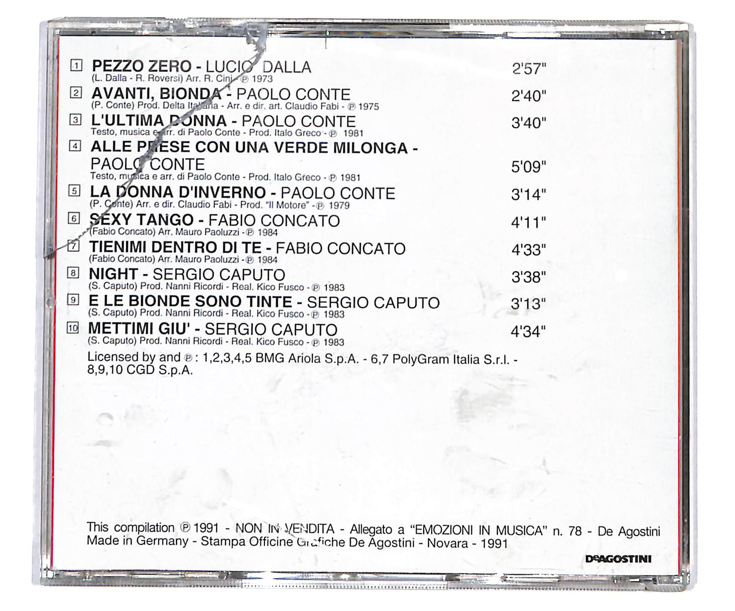 EBOND Various - Avanti Bionda CD CD133554