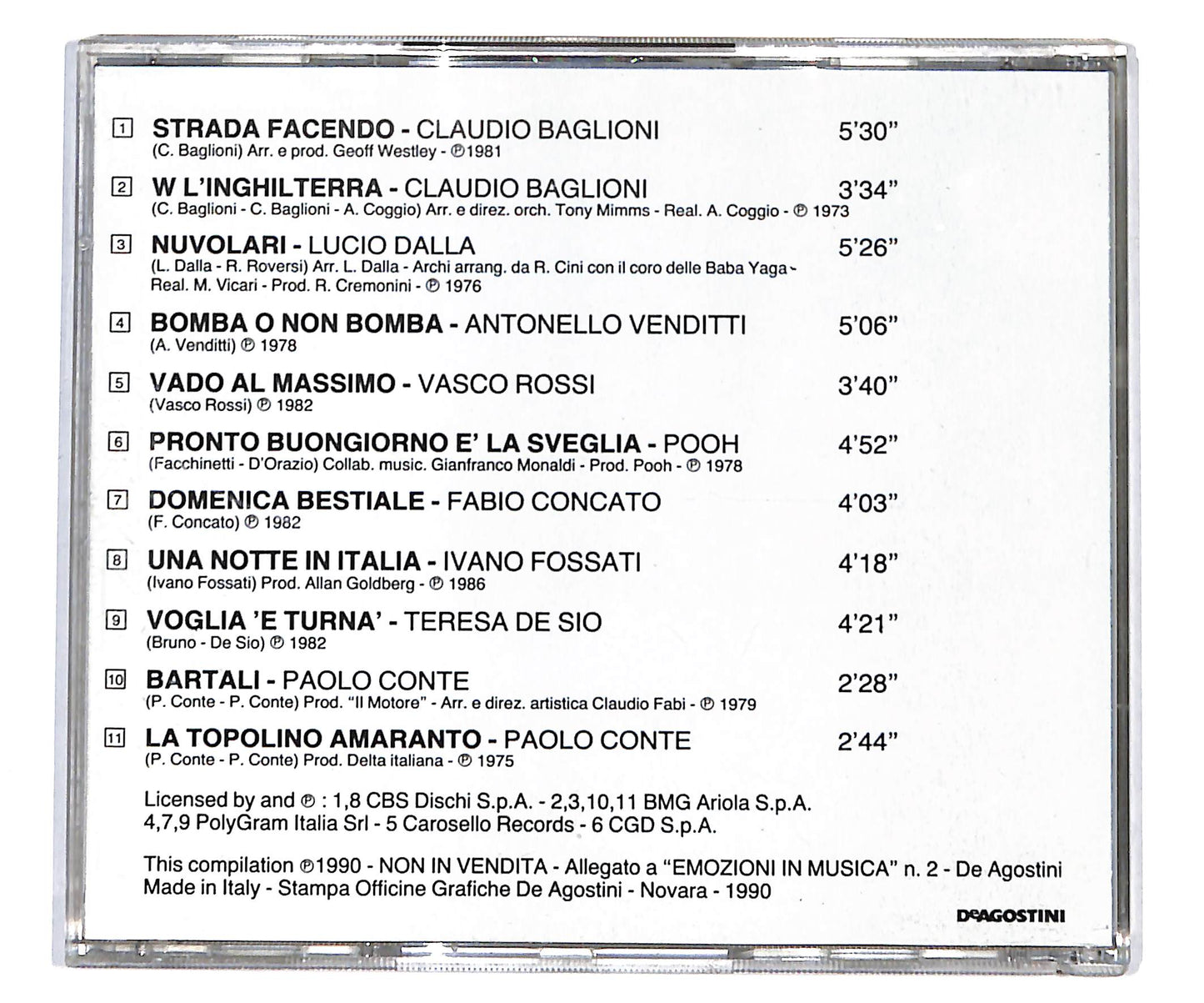 EBOND Various - Viaggio In Italia CD CD133602
