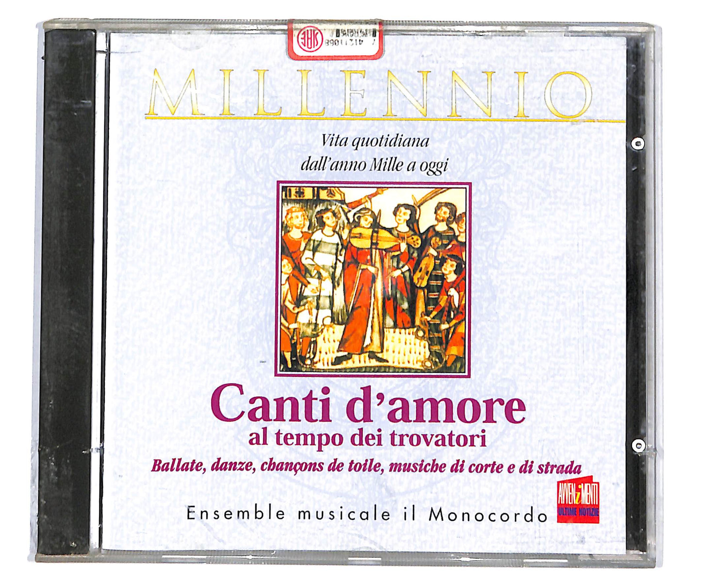 EBOND Various - Canti D'Amore Al Tempo Dei Trovatori CD CD133604