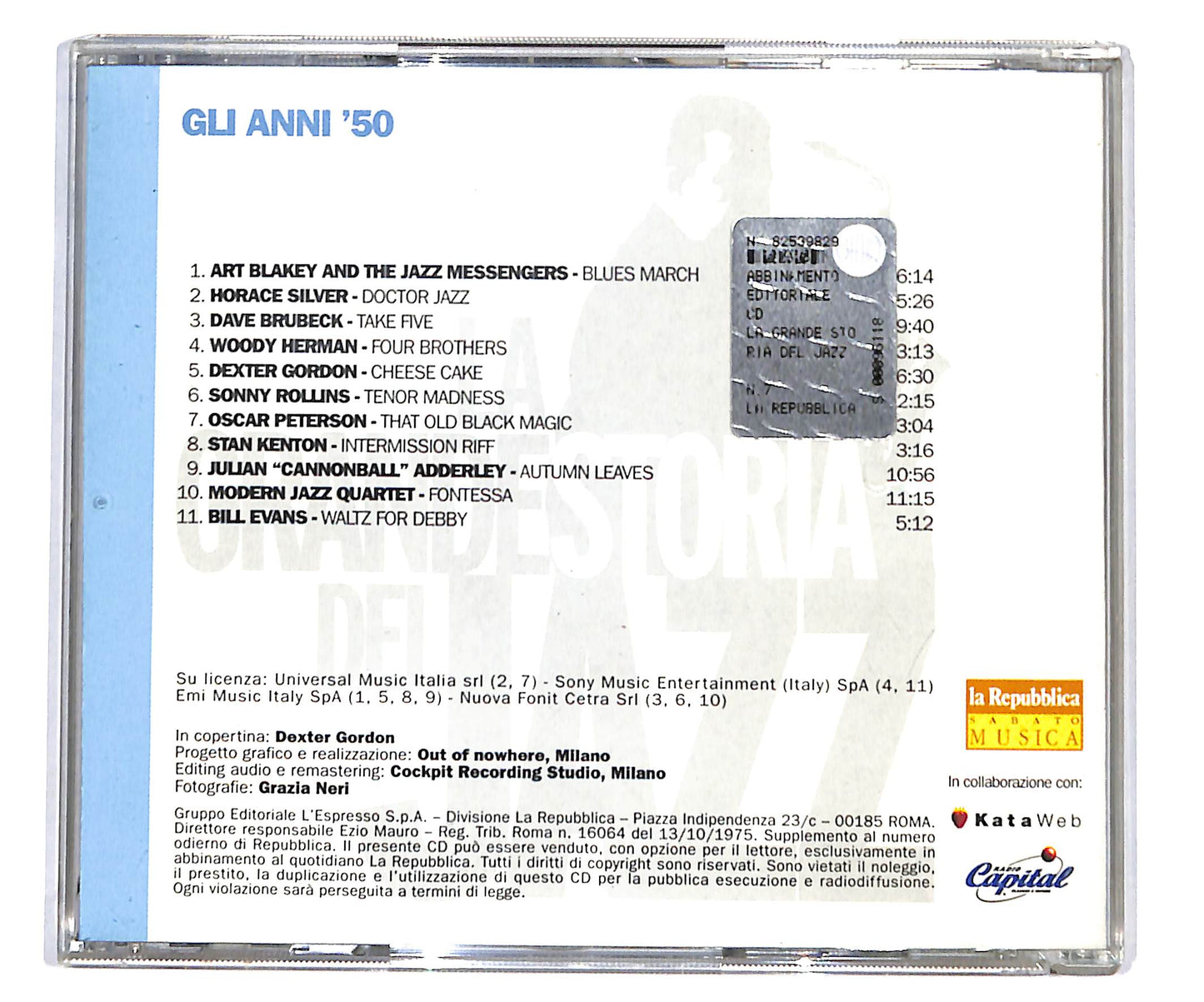 EBOND Various - Gli Anni ‘50 CD CD133610
