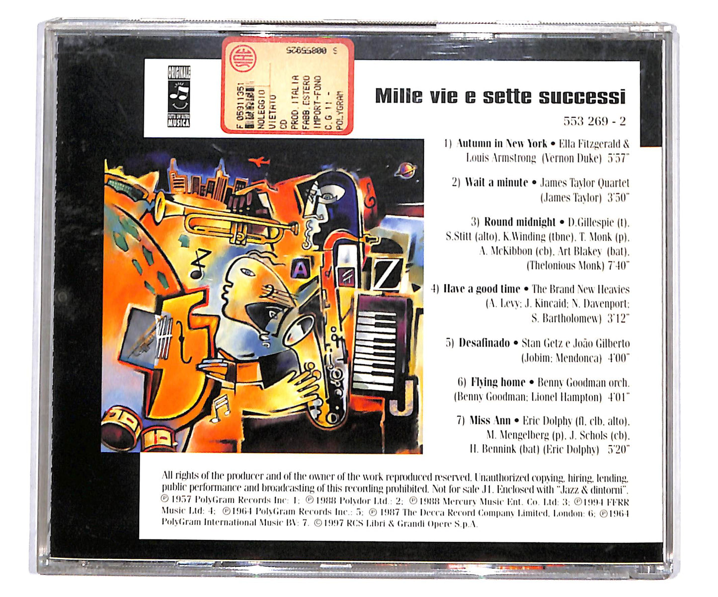 EBOND Various - Mille Vie E Sette Successi CD CD133613