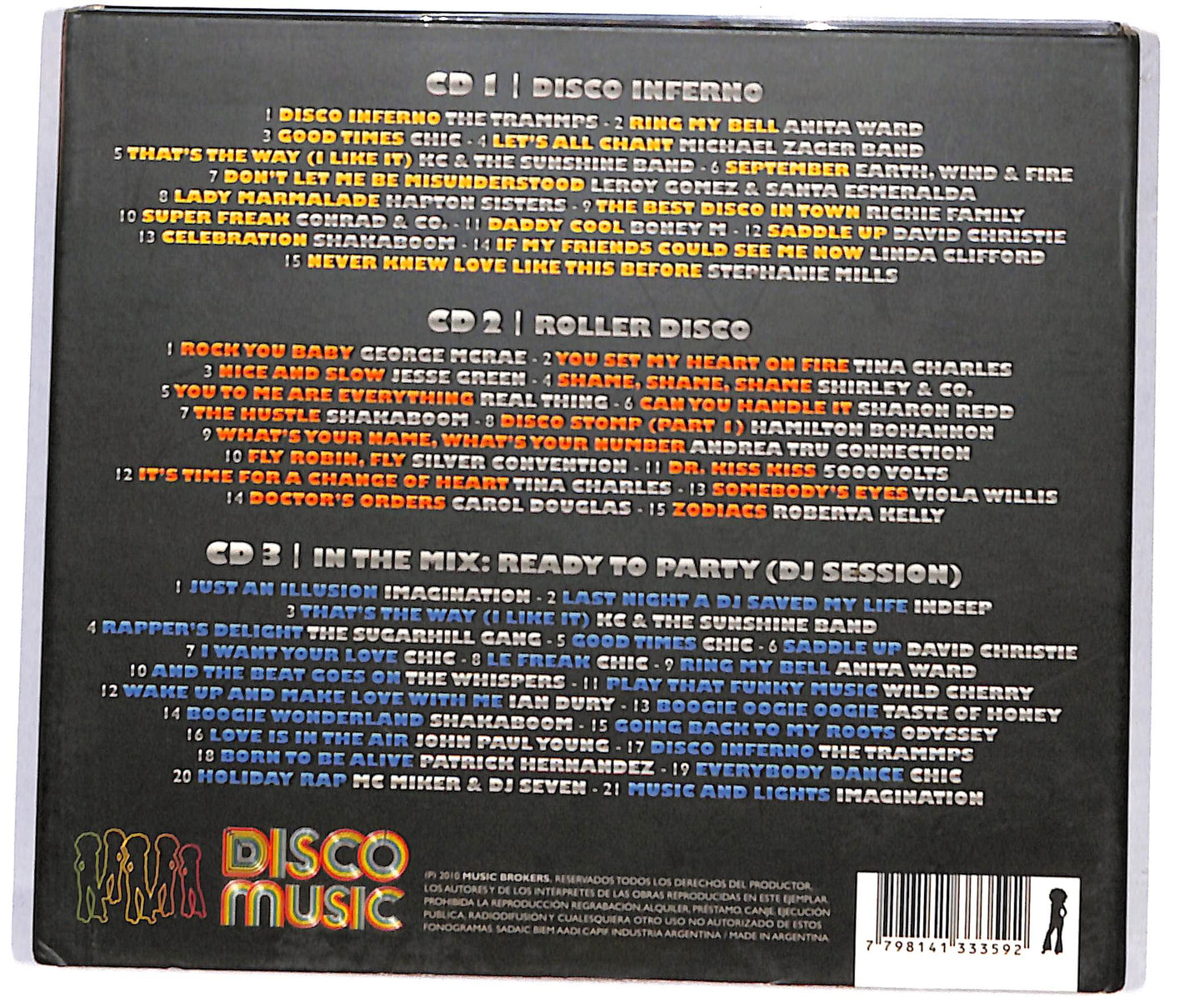 EBOND Various - Disco Music The Greatest Disco Anthology Ever CD CD133614