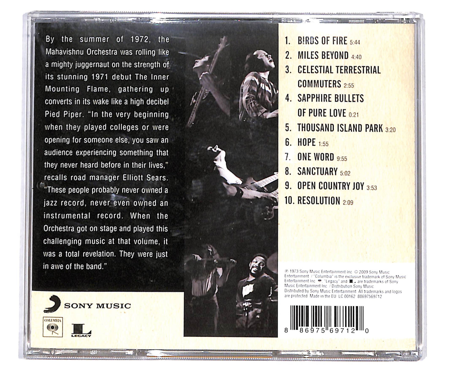 EBOND Mahavishnu Orchestra - Birds Of Fire CD CD133622