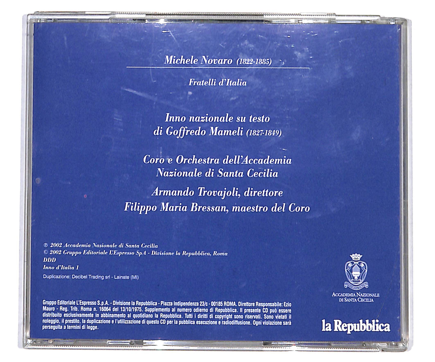 EBOND Various - L'Inno Di Mameli (Fratelli D'Italia) CD CD133630