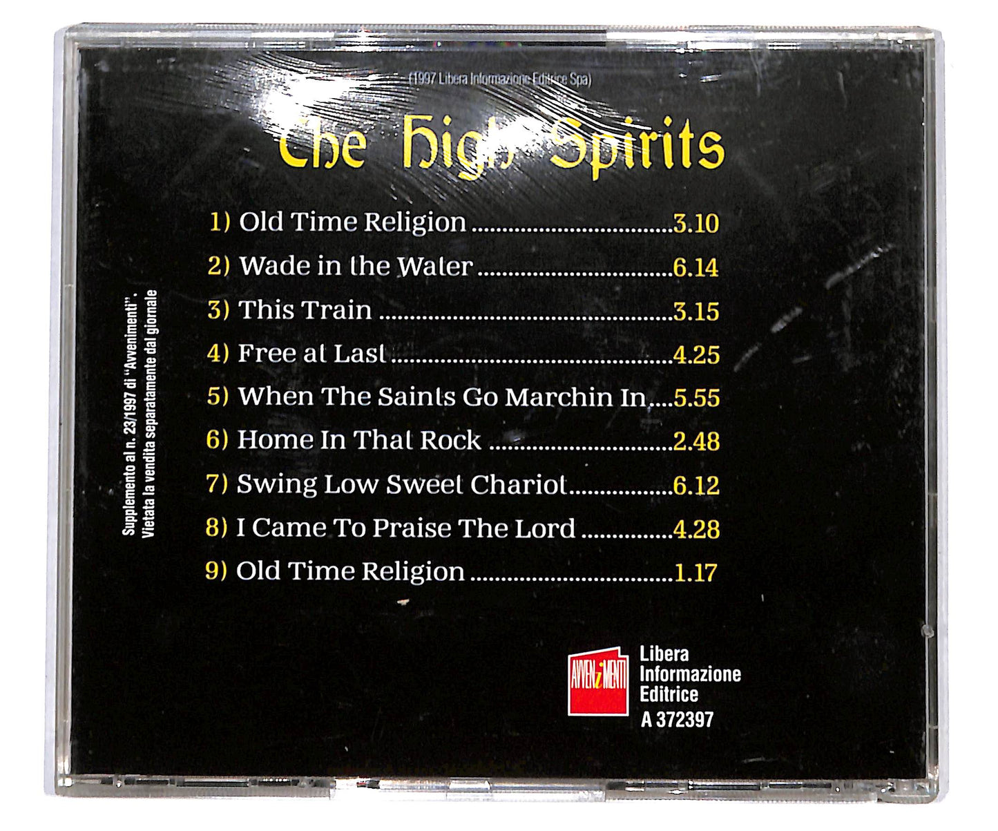 EBOND Various - The High Spirits - Spirituals Dei Neri D'America CD CD133631