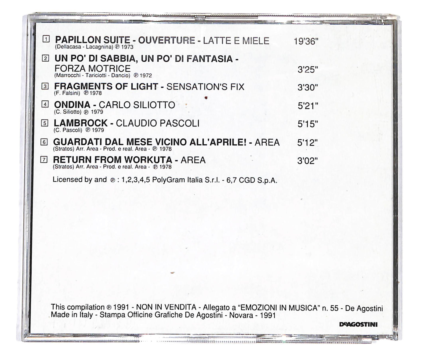 EBOND Various - Tra Jazz, Rock E Fantasia CD CD133657