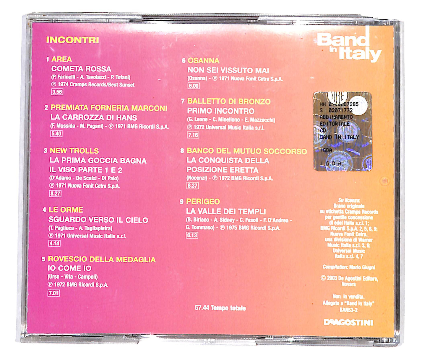 EBOND Various - Incontri CD CD133660