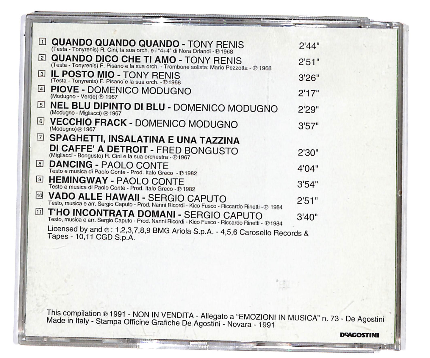 EBOND Various - Ciao Ciao Bambina CD CD133701