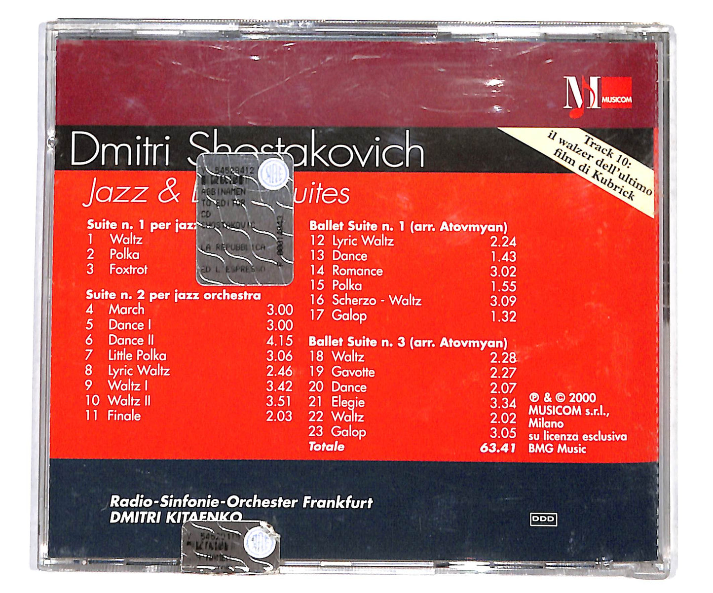 EBOND Shostakovich - Jazz &Ballet Suites CD CD133702