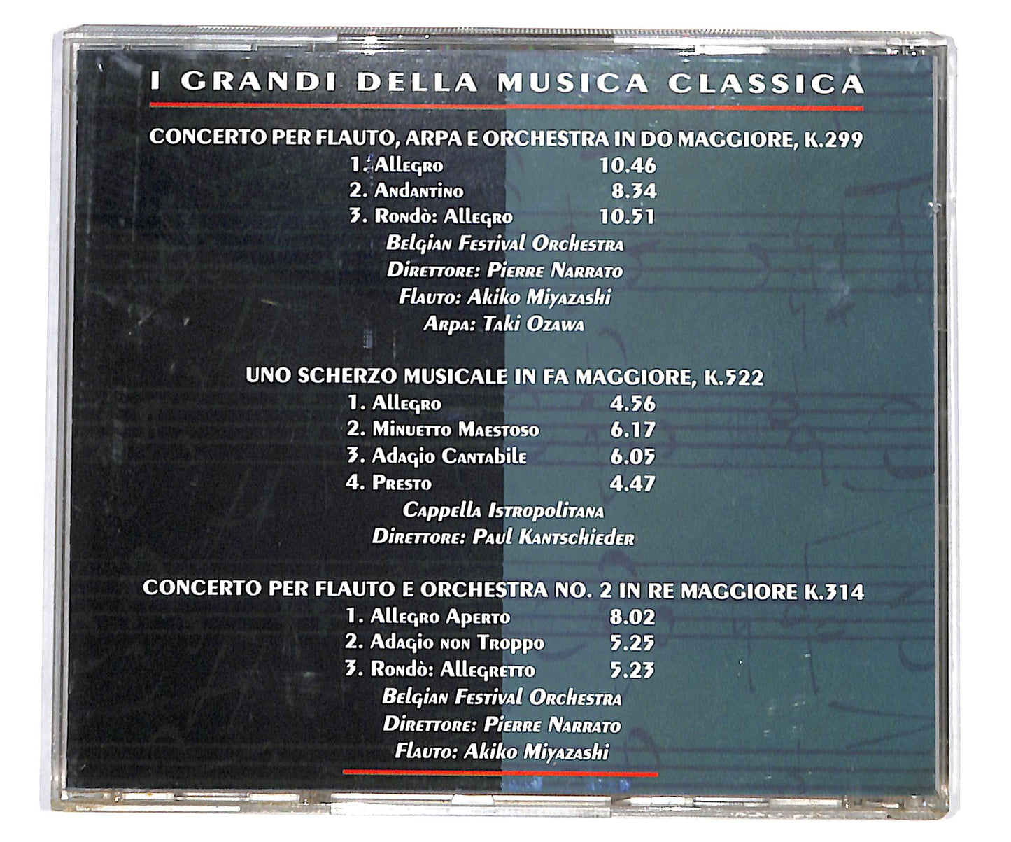 EBOND Mozart - Vol. II - I Grandi Della Musica Classica CD CD133704
