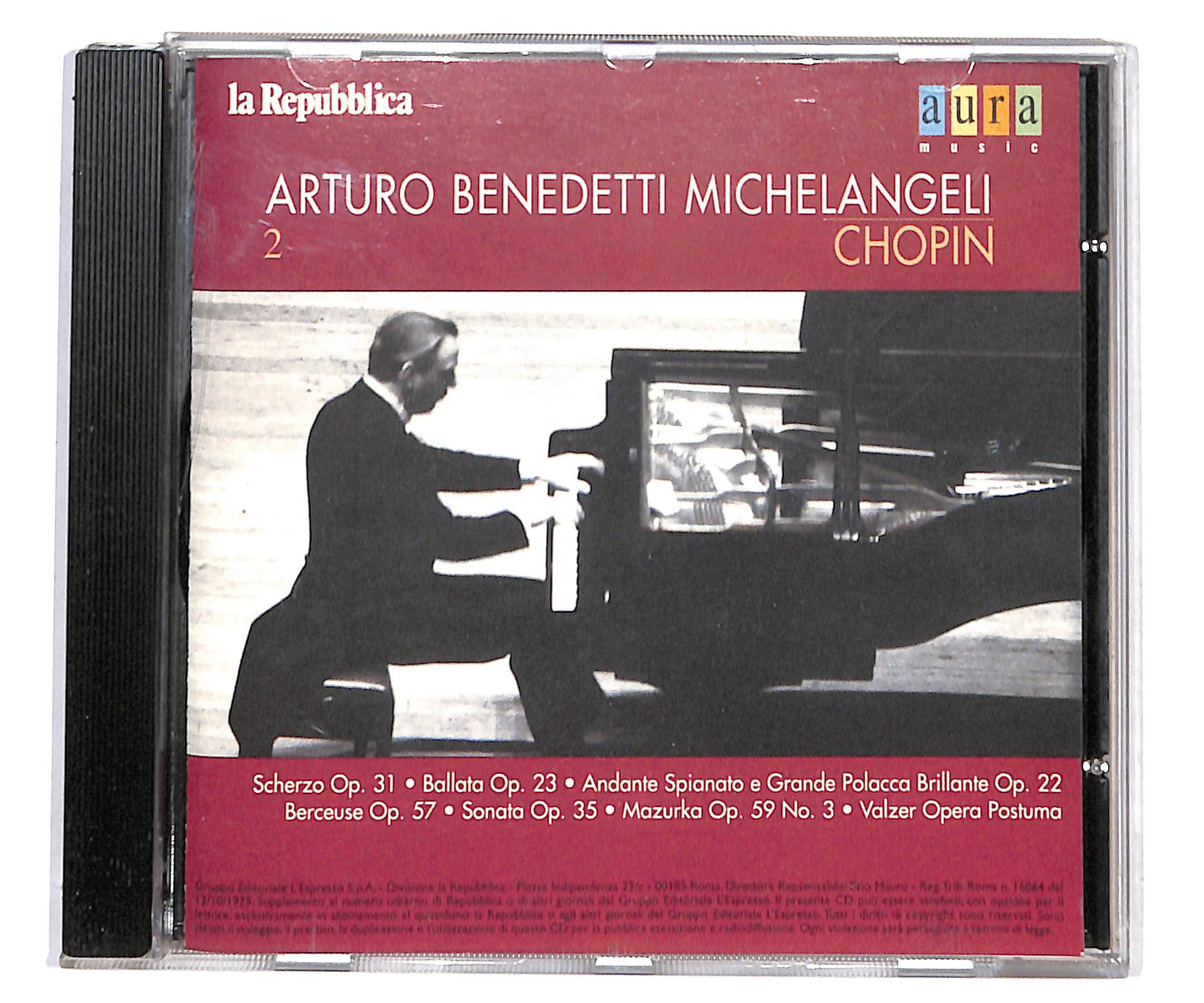 EBOND Arturo Benedetti Michelangeli - Chopin CD CD133705