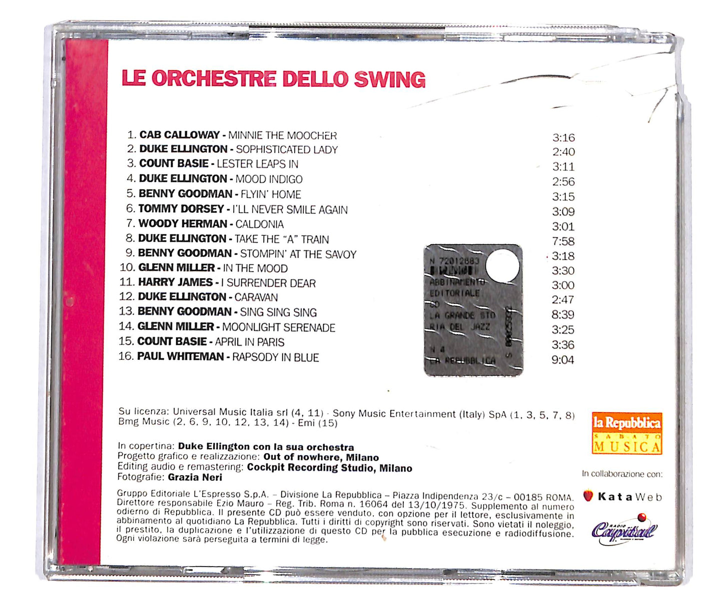 EBOND Various - Le Orchestre Dello Swing CD CD133724