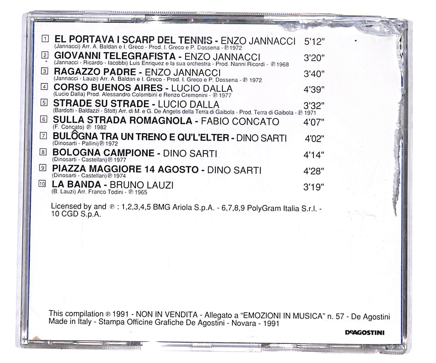 EBOND Various - Strade, Citta E Melodie CD CD133730
