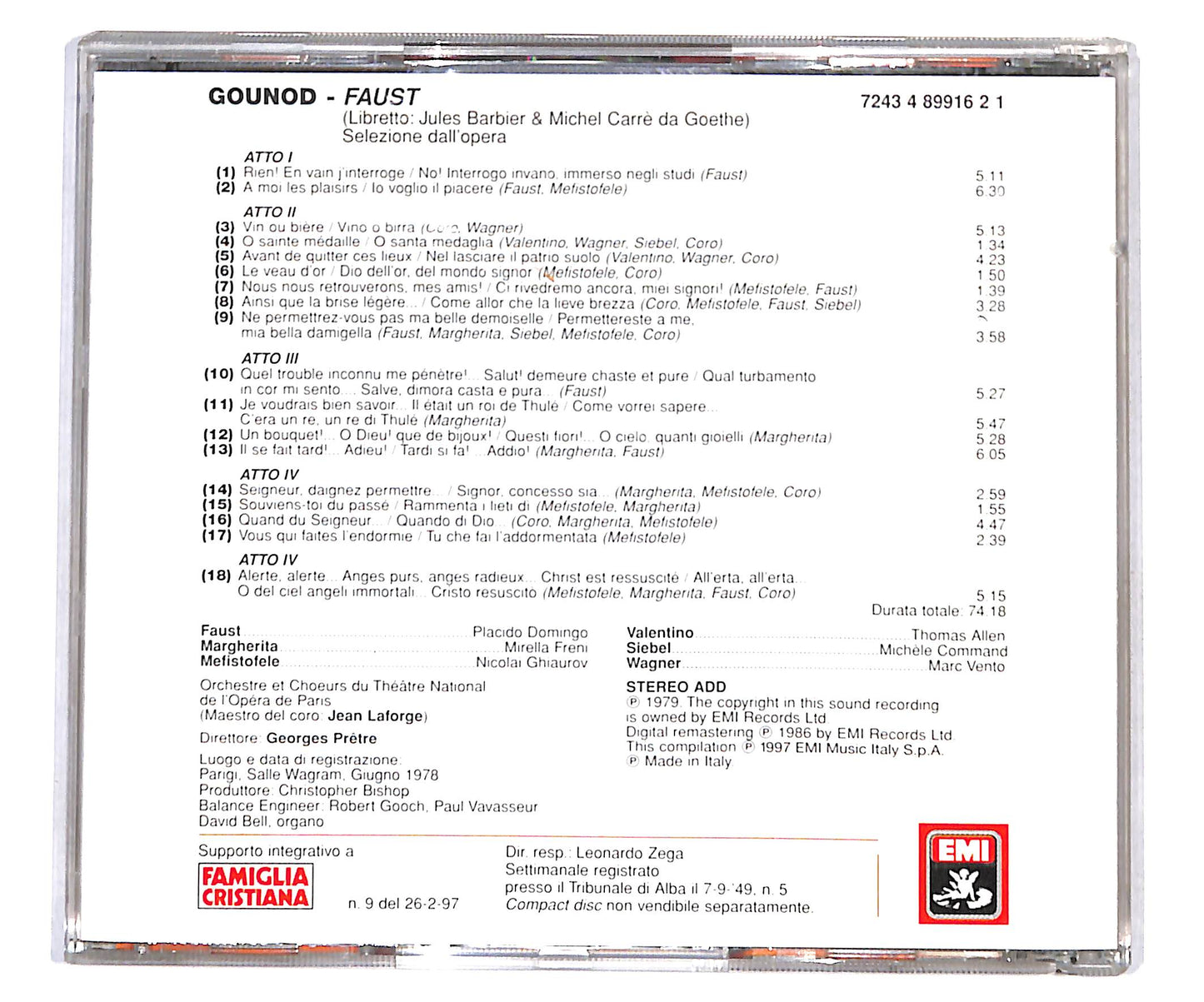 EBOND Gounod - Faust - Le Pagine Piu Belle CD CD133735